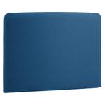 Tête de lit Feda Tissu - Bleu cobalt - Largeur : 108 cm