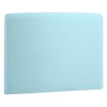Tête de lit Feda Tissu - Bleu ciel - Largeur : 108 cm