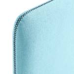 Hoofdeinde Feda Geweven stof - Hemelsblauw - Breedte: 108 cm