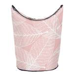 Wäschesammler Pink Autumn Webstoff - Rosa / Weiß