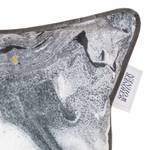Kissenbezug Marble Webstoff - Platingrau