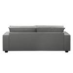 Sofa Muriba I (3-Sitzer) Strukturstoff - Grau