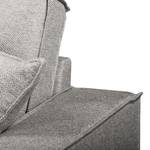 Sofa Muriba II (3-Sitzer) Strukturstoff - Platin