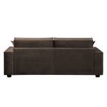 Sofa Muriba III (3-Sitzer) Samt - Braun