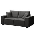 Sofa Muriba III (2-Sitzer) Samt - Grau