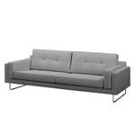 Sofa Perea (3-Sitzer) Strukturstoff - Grau