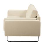 Sofa Perea (2-Sitzer) Strukturstoff - Creme