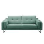 Sofa Perea (2-Sitzer) Strukturstoff - Türkis