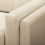 Fauteuil Perea structuurstof - Crème