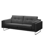 Sofa Perea (2-Sitzer) Strukturstoff - Anthrazit