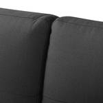 Sofa Perea (2-Sitzer) Strukturstoff - Anthrazit