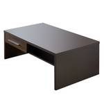 Table basse Fabara Gris mat / Imitation Ferro bronze