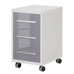 Rollende kast Set Plus Grijs/platinakleurig