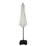 Parasol Shady geweven stof/staal - Beige