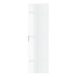 Wohnwand Gila V (7-teilig) Inklusive Beleuchtung - Weißglas/ Weiß