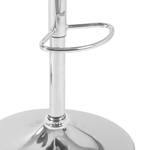 Barstuhl Kalita (2er-Set) Webstoff / Metall - Grau / Chrom