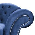 Grand canapé Iriona Microfibre - Bleu jean