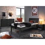 Bed Flexx grafietkleurig - Grafiet look - 90 x 200cm