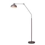 Lampadaire Shelley Acier - 1 ampoule - Gris