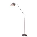 Lampadaire Shelley Acier - 1 ampoule - Gris