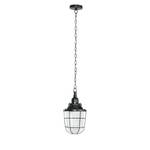Hanglamp Storm Glas/staal - 1 lichtbron