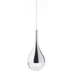 LED-hanglamp Frizzante Glas/staal - Aantal lichtbronnen: 3
