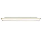 LED-plafondlamp Flat II Plexiglas/staal - 1 lichtbron