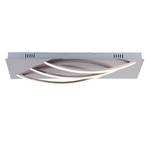 LED-plafondlamp Stanly II Plexiglas/staal - 3 lichtbronnen