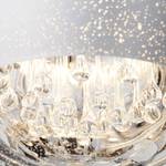 Plafondlamp Gleam Glas/staal - 5 lichtbronnen - Zilver