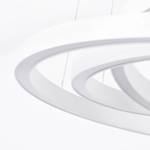 LED-hanglamp Anilo Plexiglas/staal - 1 lichtbron