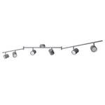 LED-plafondlamp Cavi III Plexiglas/staal - 6 lichtbronnen