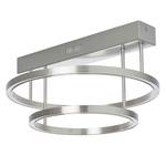 LED-plafondlamp Tunar I Plexiglas/aluminium - 1 lichtbron