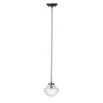 Hanglamp Tanic I Melkglas/staal - 1 lichtbron