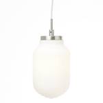 Hanglamp Tanic II Melkglas/staal - 3 lichtbronnen - Wit