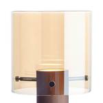 LED-Tischleuchte Beth Glas / Stahl - 1-flammig - Braun