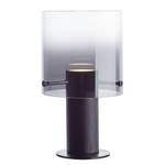 Lampe Beth Verre / Acier - 1 ampoule - Noir