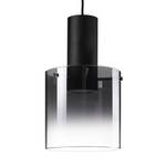 LED-Pendelleuchte Beth III Glas / Stahl - 3-flammig - Schwarz