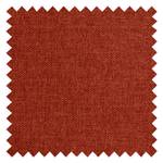 Chaises capitonnées Stave I (lot de 2) Tissu / Chêne massif - Chêne clair - Rouge - Beige