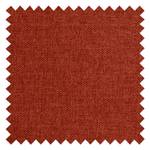 Chaises capitonnées Stave III (lot de 2) Tissu / Chêne massif - Chêne clair - Rouge - Beige