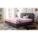 Elastan-Feinjersey-Spannbettttuch Smood Webstoff - 100x200cm - Rosa