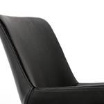 Chaise de bar My Divo Imitation cuir / Acier - Chrome - Noir