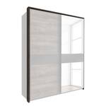 Passe-partout Weimar aardekleurige look - Modderkleurig eikenhout look - Breedte: 185 cm