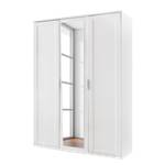 Armoire Nadja Blanc - Blanc - Largeur : 135 cm