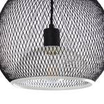 Plafondlamp Ashley Glas/staal - 1 lichtbron