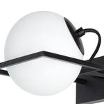 Wandlamp Patsy Glas/staal - 1 lichtbron