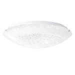 LED-plafondlamp Vera III Glas/staal - 1 lichtbron