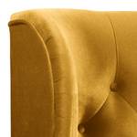 Tête de lit Monroe Tissu - Ocre - Largeur : 195 cm