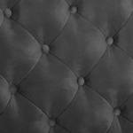 Tête de lit Monroe Tissu - Gris foncé - Largeur : 155 cm
