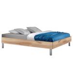 Bedframe Easy Beds Eiken planken look - 140 x 200cm