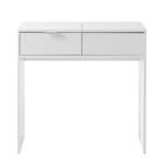 Make-up tafel KiYDOO Wit - Plaatmateriaal - Glas - 80 x 78 x 40 cm